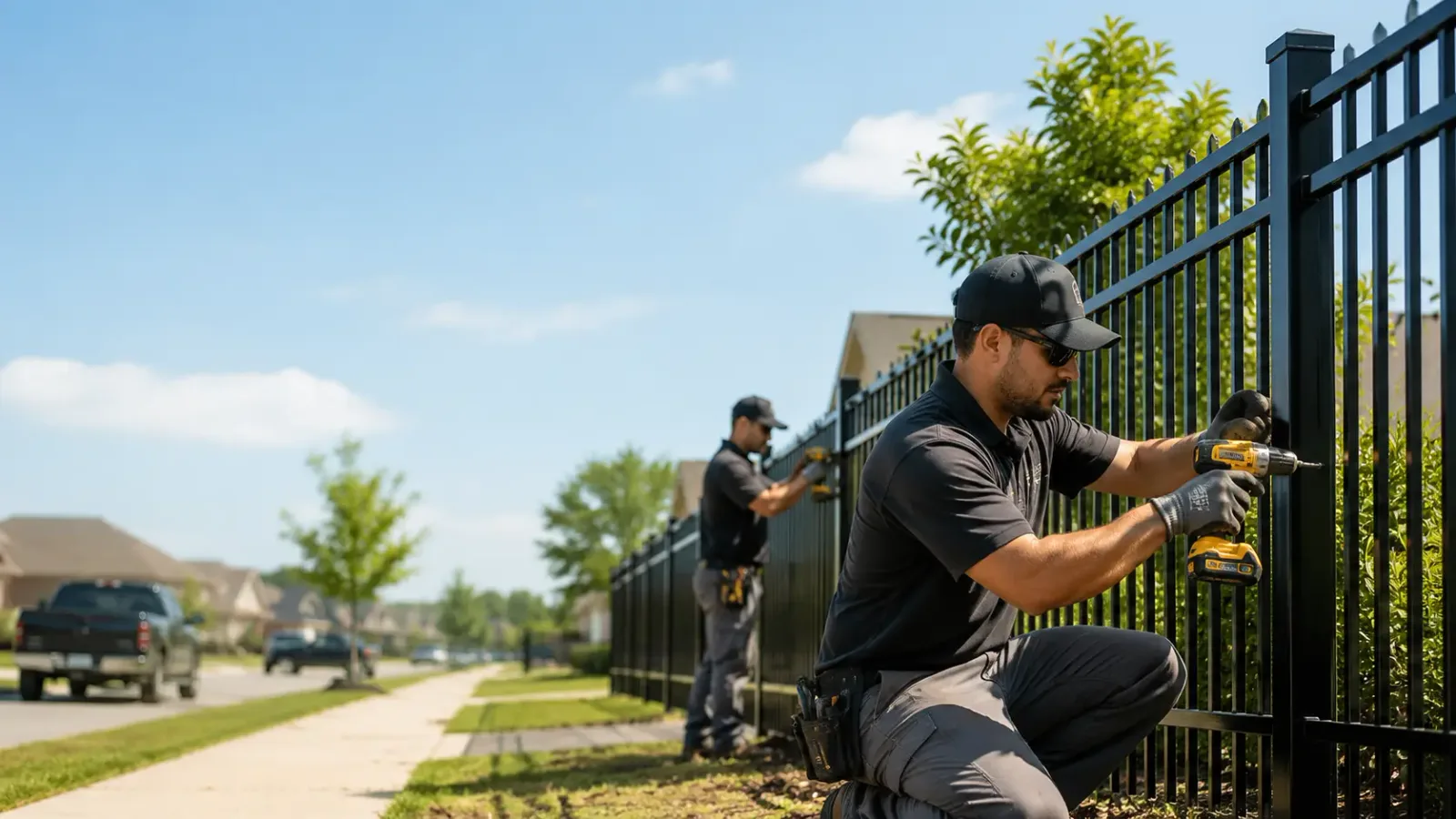 Metal Fence Installation in Holden, MA